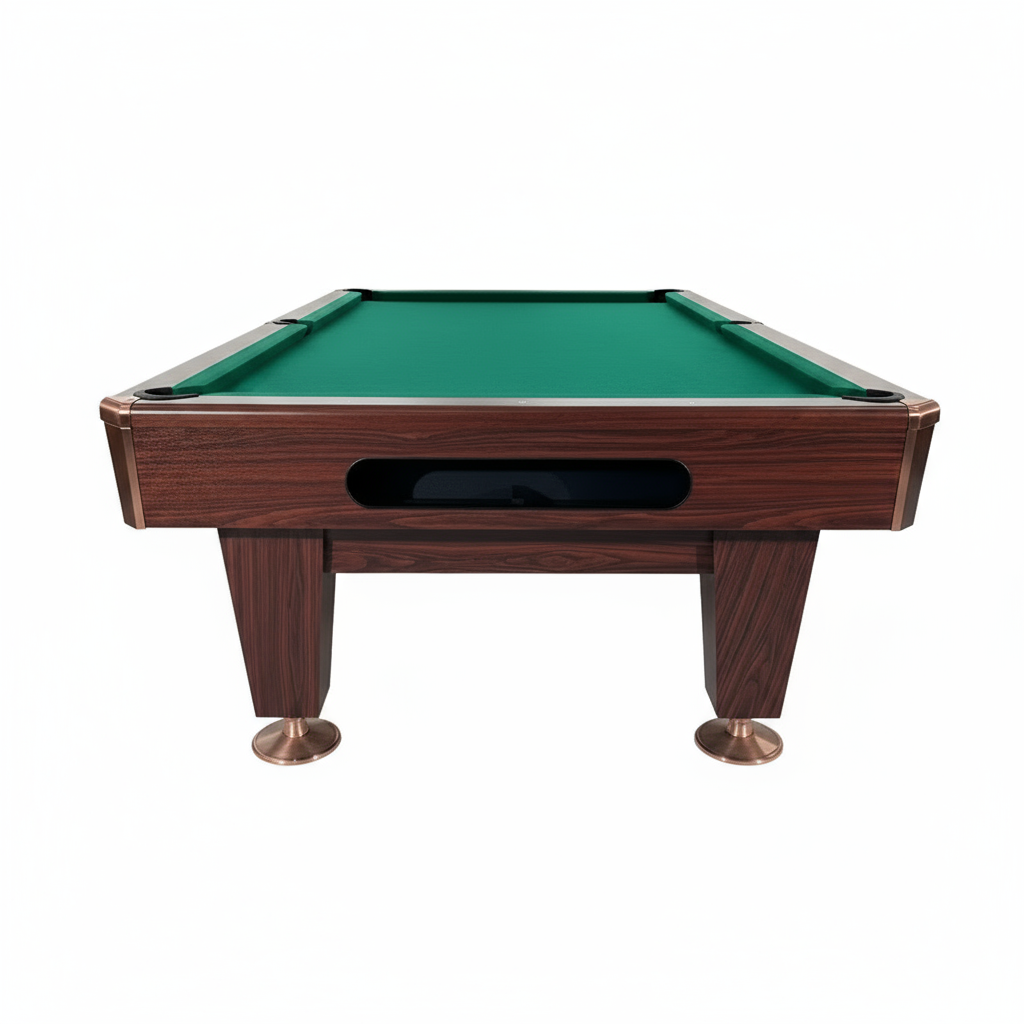 Biljardbord N004 8FT – Premiumkvalitet i massivt trä
